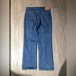 vintage 1980’s orange tab levis 34x32